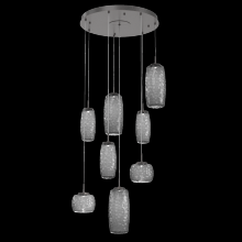 Hammerton CHB0091-08-GP-S-C01-L3 - Vessel Round 8pc Multi-Pendant