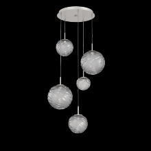 Hammerton CHB0092-05-BS-S-C01-L3 - Gaia Round 5pc Multi-Pendant