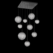 Hammerton CHB0092-09-MB-S-C01-L1 - Gaia Square 9pc Multi-Pendant