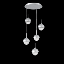 Hammerton CHB0093-05-CS-MC-C01-L3 - Cabochon Round Pendant Chandelier