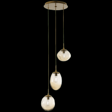 Hammerton CHB0065-08-CS-S-C01-E2 - Cosmos Round 8pc Multi-Pendant