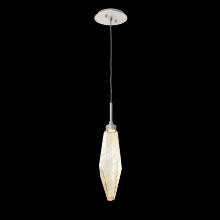 Hammerton LAB0050-17-BS-CA-C01-L1 - Rock Crystal Pendant - 17-Inch