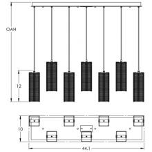 Hammerton PLB0020-07-GB-0-C01-E2 - Downtown Mesh Linear Multi-Port-07