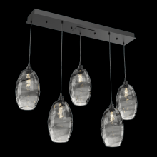 Hammerton PLB0035-05-MB-OS-C01-E2 - Ellisse Linear 5pc Multi-Pendant