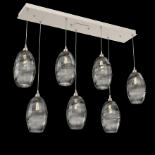 Hammerton PLB0035-07-BS-OS-C01-E2 - Ellisse Linear 7pc Multi-Pendant