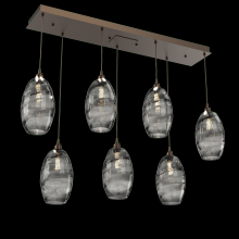 Hammerton PLB0035-07-FB-OS-C01-E2 - Ellisse Linear 7pc Multi-Pendant