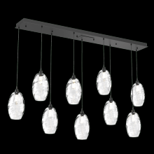 Hammerton PLB0035-09-MB-OC-C01-E2 - Ellisse Linear 9pc Multi-Pendant