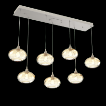 Hammerton PLB0036-07-BS-OA-C01-E2 - Coppa Linear 7pc Multi-Pendant