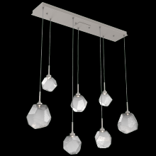 Hammerton PLB0039-07-BS-S-C01-L1 - Gem Linear 7pc Multi-Pendant