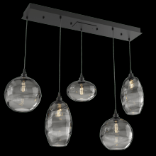 Hammerton PLB0048-05-MB-OS-C01-E2 - Misto Linear 5pc Multi-Pendant