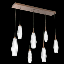 Hammerton PLB0049-07-BB-RC-C01-L1 - Aalto Linear 7pc Multi-Pendant