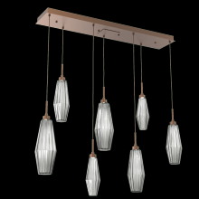 Hammerton PLB0049-07-BB-RS-C01-L3 - Aalto Linear 7pc Multi-Pendant