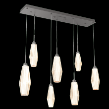 Hammerton PLB0049-07-GP-RA-C01-L1 - Aalto Linear 7pc Multi-Pendant