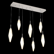 Hammerton PLB0050-07-BS-CA-C01-L1 - Rock Crystal Linear 7pc Multi-Pendant