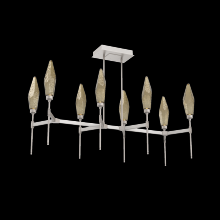 Hammerton PLB0050-48-BS-CB-001-L1 - Rock Crystal Linear Suspension-48-Metallic Beige Silver