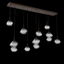 Hammerton PLB0089-09-FB-S-C01-L1 - Mesa Linear 9pc Multi-Pendant