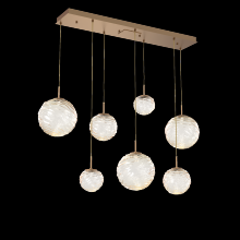 Hammerton PLB0092-07-NB-A-C01-L1 - Gaia Linear 7pc Multi-Pendant