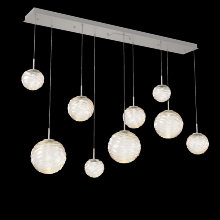 Hammerton PLB0092-09-BS-A-C01-L3 - Gaia Linear 9pc Multi-Pendant