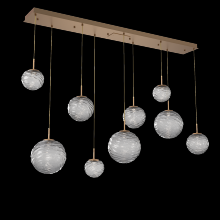 Hammerton PLB0092-09-NB-S-C01-L3 - Gaia Linear 9pc Multi-Pendant