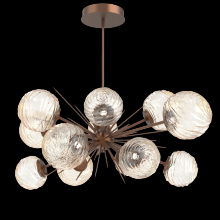 Hammerton PLB0092-0D-BB-A-001-L1 - Gaia Oval Starburst Chandelier