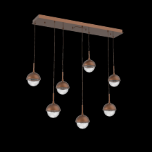 Hammerton PLB0093-07-BB-MC-C01-L3 - Cabochon Linear Pendant Chandelier