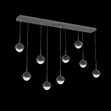 Hammerton PLB0093-09-GP-BC-C01-L3 - Cabochon Linear Pendant Chandelier