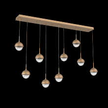 Hammerton PLB0093-09-NB-MC-C01-L3 - Cabochon Linear Pendant Chandelier