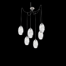 Hammerton SCB0035-06-BS-OC-C01-E2 - Ellisse Round 6pc Swag Multi-Pendant