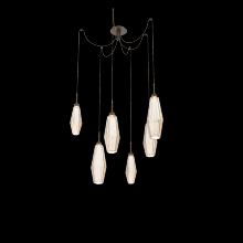 Hammerton SCB0049-06-BB-RA-C01-L1 - Aalto Round 6pc Swag Multi-Pendant