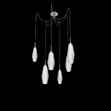 Hammerton SCB0049-06-BS-RC-C01-L1 - Aalto Round 6pc Swag Multi-Pendant