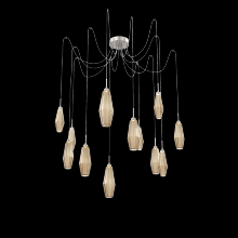 Hammerton SCB0049-12-BS-RB-C01-L1 - Aalto Round 12pc Swag Multi-Pendant