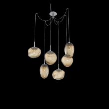 Hammerton SCB0069-06-CS-FB-C01-L1 - Cosmos Round 6pc Swag Multi-Pendant