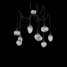 Hammerton SCB0069-09-CS-FS-C01-L1 - Cosmos Round 9pc Swag Multi-Pendant