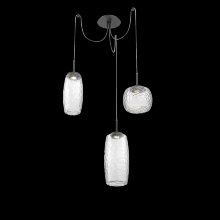 Hammerton SCB0091-03-MB-C-C01-L1 - Vessel Round 3pc Swag Multi-Pendant