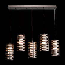 Hammerton PLB0013-05-FB-F-C01-L3 - Tempest Linear 5pc Multi-Pendant