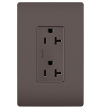 Legrand TR26352R - radiant? Spec Grade 20A Tamper-Resistant Receptacle, Brown