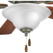 Progress P2628-20 - Trinity Collection Three-Light Ceiling Fan Light