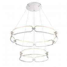 WAC US PD-54934-BN - Charmed LED Two-Tier Chandelier