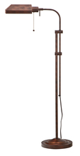 CAL Lighting BO-117FL-RU - 100W Pharmacy Floor Lamp W/Adjust Pole