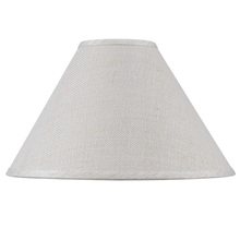 CAL Lighting SH-8110-21 - 13" Height Burlap Shade in Light Heather