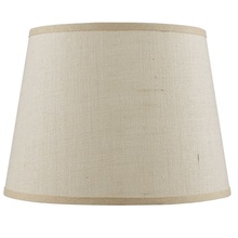 CAL Lighting SH-8111-16L - 11" Height Burlap Shade in Light Tan