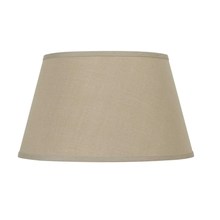 CAL Lighting SH-8114-16E - 12" Height Fabric Shade in Khaki Finish