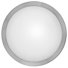 Eglo 87328A - 1x60W Wall/Ceiling Light w/ Matte Nickel Finsh & Frosted Glass