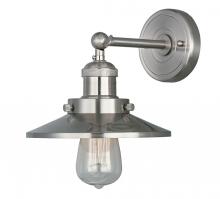 Maxim 25060SN/BUI - Mini Hi-Bay 1-Light Wall Sconce W/Bulb