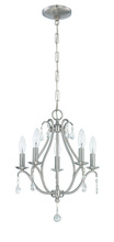 Craftmade 1015C-BNK - 5 Light Mini Chandelier