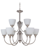 Craftmade 39929-BNK - 9 Light Chandelier