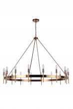 Craftmade 54316-SB - Larrson 16 Light Chandelier in Satin Brass