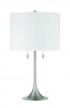 Craftmade 87003BNK-T - Neely 2 Light Table Lamp in Brushed Polished Nickel