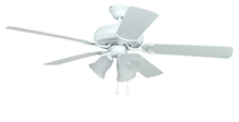 Craftmade DCF52MWW5C3 - 52" Ceiling Fan w/Blades & 3 Lights