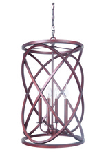 Craftmade P581PR4 - 4 Light Pendant with Chain